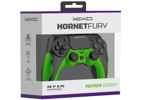 YAXO HORNET FURY Wireless Controller for PS4 and PC