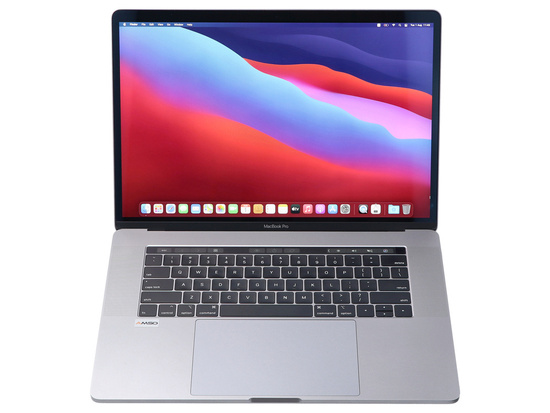 Apple MacBook Pro A1990 Gris Espace 2018 i9-8950HK 16 Go 512 Go SSD 2880x1800 Radeon Pro 555X Classe A- QWERTY MacOS Big Sur