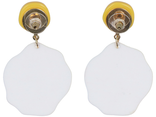 Meadow Earrings Yellow-Red