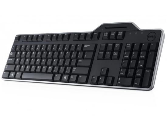 Dell SmartCard Keyboard KB813 USB QWERTY Black