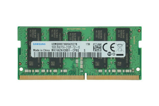 RAM Samsung 16GB DDR4 2133MHz PC4-2133P SODIMM Paměť pro notebooky