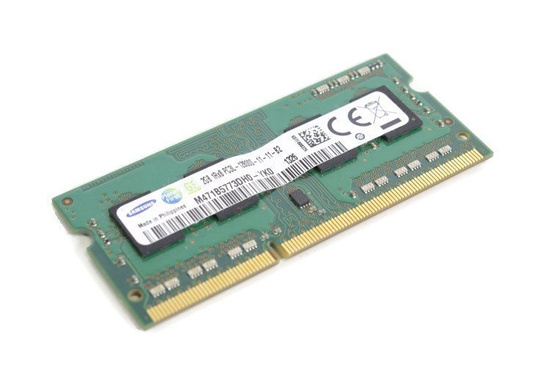 Paměť RAM SAMSUNG 2GB DDR3L 1600MHz PC3L-12800s SODIMM pro notebooky