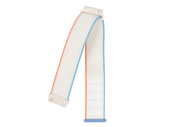 Nový pásek na smartwatch GlacierX Grip Strap Nylon Tropical Cream Krémový + modrý a oranžový 22mm