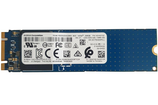 DISCO M.2 KIOXIA 256GB NVME KBG30ZMV256G