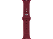 Bracelet pour smartwatch GlacierX Silicone Rhombille Bourgogne pour Apple Watch 38/40/41mm Bordeaux