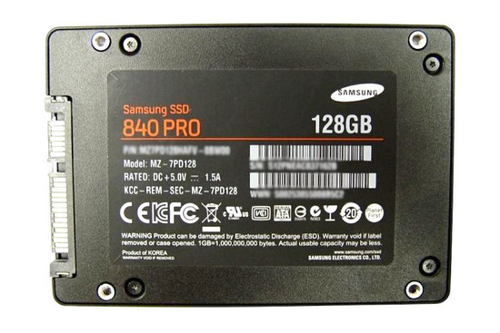 Samsung 840 PRO 128GB SSD SATA 2.5'' drive MZ-7PD128