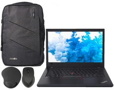 Lenovo ThinkPad T480 i5-8250U 8GB 480GB SSD 1920x1080 Třída A- Windows 11 Professional + Batoh + Myš + Podložka