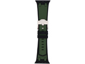 New strap for GlacierX Silicone FiberTouch Dark Olive smartwatch for Apple Watch 42/44/45/49mm Green