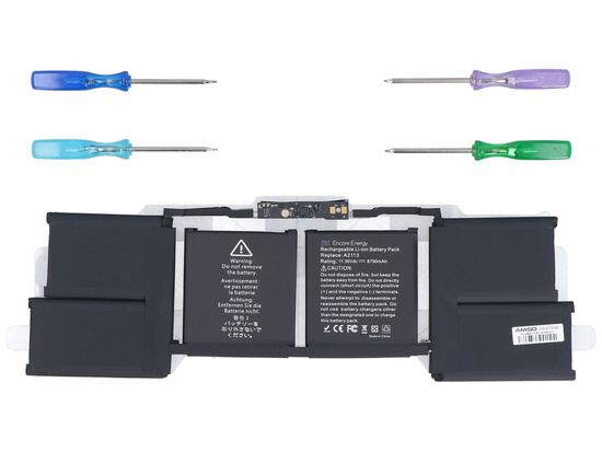 Batterie neuve Encore Energy pour Apple MacBook Pro 16 A2141 99.8Wh 11.36V 8790mAh A2113