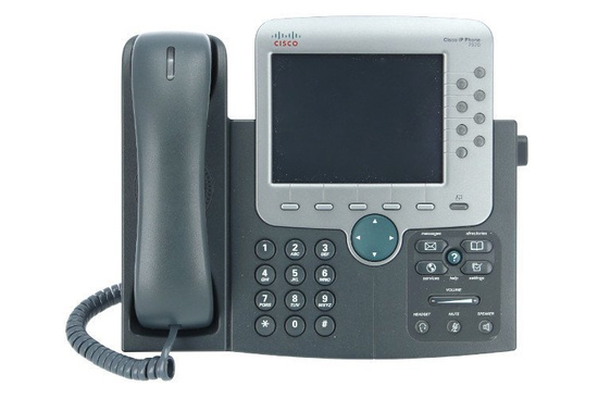 CISCO IP PHONE 7970 PoE SCCP CDP VOIP Telefon