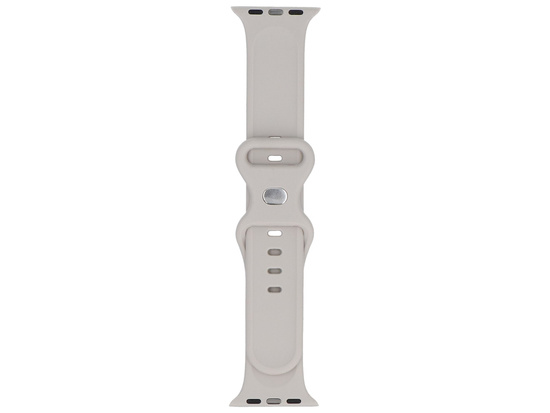 Новий ремінець для смарт-годинника GlacierX Silicone Pin&Loop Band Cream Sprinkle для Apple Watch 38/40/41mm Сірий