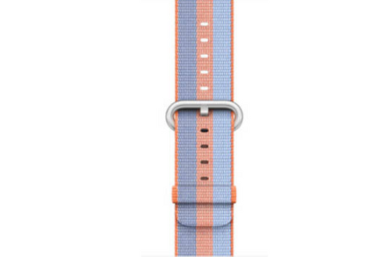 Original Apple Watch Woven Nylon Orange 38mm Strap dans un emballage scellé