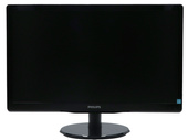 Philips 226V4L 22" LED 1920x1080 DVI D-SUB Monitor negro de clase A