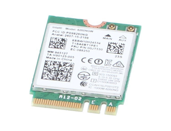 Carte WIFI 00JT530 pour Lenovo ThinkPad T460