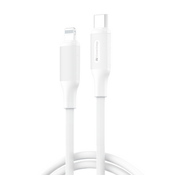 Nouveau câble Encore Energy USB-C / Lightning câble PD pour la charge et le transfert de données 100 cm blanc MD-27CL1W