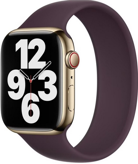 Neues Originales Apple Watch Solo Loop Dark Cherry 41mm Größe 2