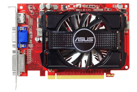Carte graphique Asus Radeon HD6670 2 Go DDR3 Profil Élevé