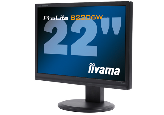 IIYAMA LCD monitor B2206W 22" 1680x1050 DVI D-SUB třídy A (PL2206W)