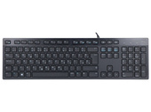 НОВА КЛАВІАТУРА DELL QUIETKEY KB216-BK-SVN ЧОРНА QWERTZ 0R6DRV OEM