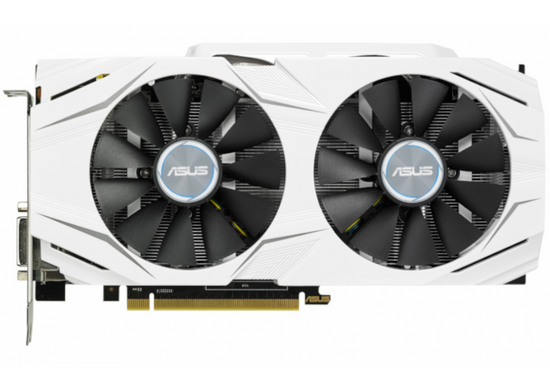 ASUS GeForce GTX 1060 Dual OC 6GB GDDR5 Graphics Card High Profile