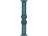 Пояс для смарт-годинника GlacierX Silicone Ribbed Ocean Green для Apple Watch 42/44/45/49mm Зелений