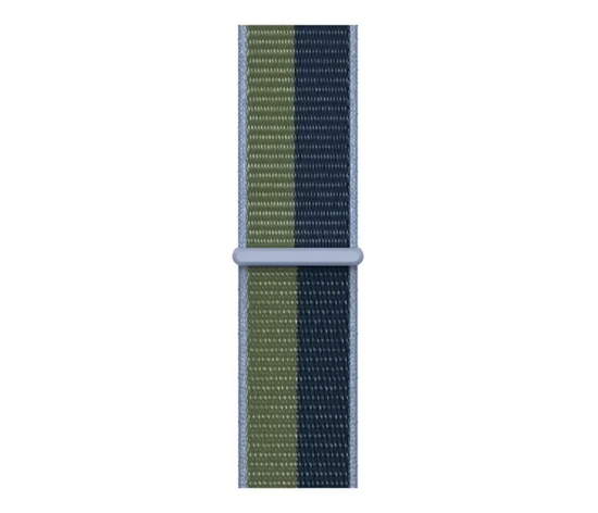 Оригінал Apple Ремінець Sport Loop 41 мм Abyss Blue/Moss Green