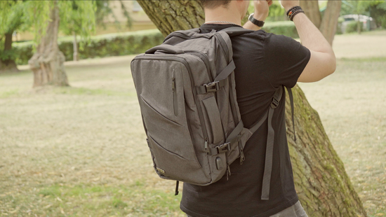 Neuer 15,6" Laptop-Rucksack AMSO TUNG Groß, geräumig, wasserdicht KLB220105