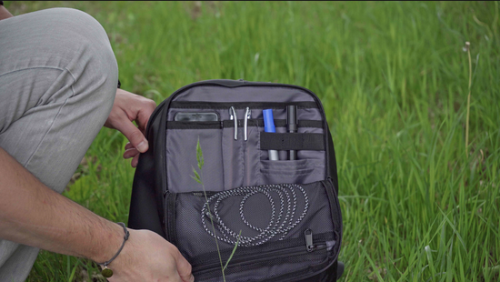 Neuer 15,6" Laptop-Rucksack AMSO MODERN, wasserdicht, leicht, mit verstärktem Boden LYS230509