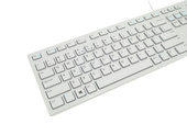 Dell QuietKey KB216 Tastatur Kabel Grau QWERTY + Aufkleber
