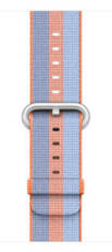 Original Apple Watch Woven Nylon Orange 38mm Strap dans un emballage scellé