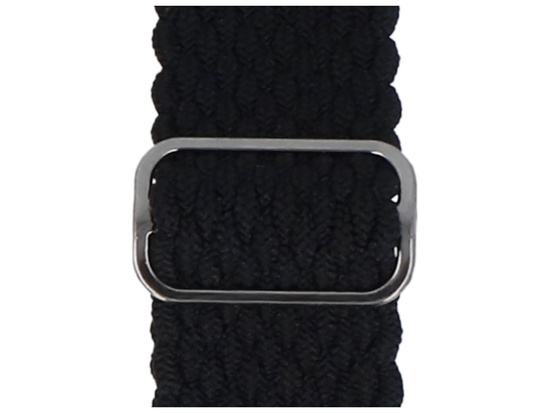 Nuova cinghia per smartwatch GlacierX Slide Strap Nylon Black 22mm nera