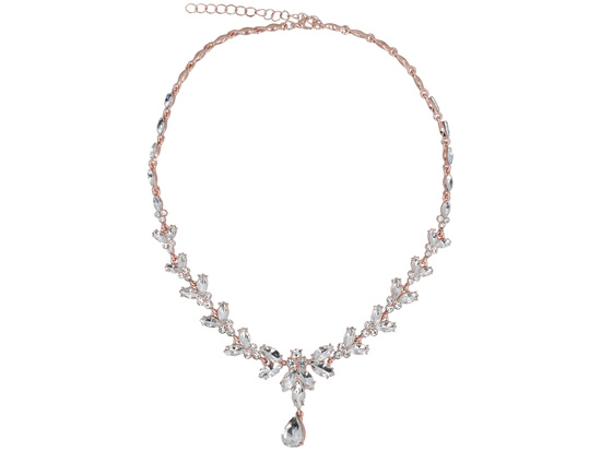 Ensemble de bijoux Finezja Rose collier + boucles d'oreilles + bracelet