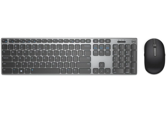 Nouveau Kit Sans Fil Dell Premier KM717 Clavier + Souris + Autocollants