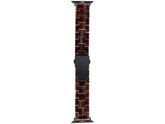 New GlacierX Resin Link Bracelet Chocolate Toffee for Apple Watch 38/40/41mm Brown