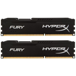 Paměť HyperX FURY 16GB (2x8GB) DDR3 1600MHz HX316C10FBK2/16 CL10