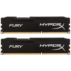 Пам'ять HyperX FURY 16GB (2x8GB) DDR3 1600MHz HX316C10FBK2/16 CL10
