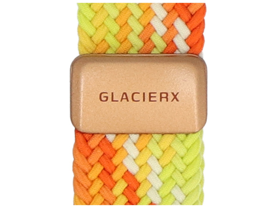 New GlacierX Braided Magnetic Buckle Citrus Candy strap for Apple Watch 38/40/41mm Citrus