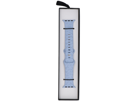 Новий ремінець для смарт-годинника GlacierX Silicone Textured Azure Sky для Apple Watch 38/40/41мм Блакитний