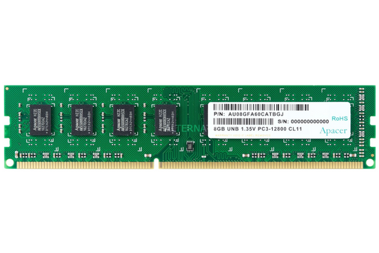 RAM-Speicher DIMM APACER 8GB DDR3 1600MHz 1.35V