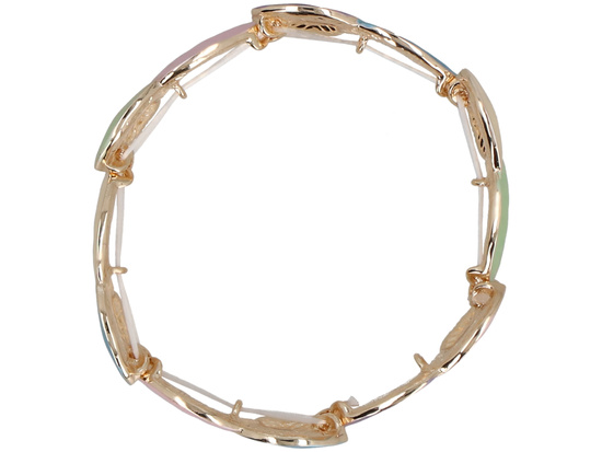 Armband Kranz Gold-Pastell