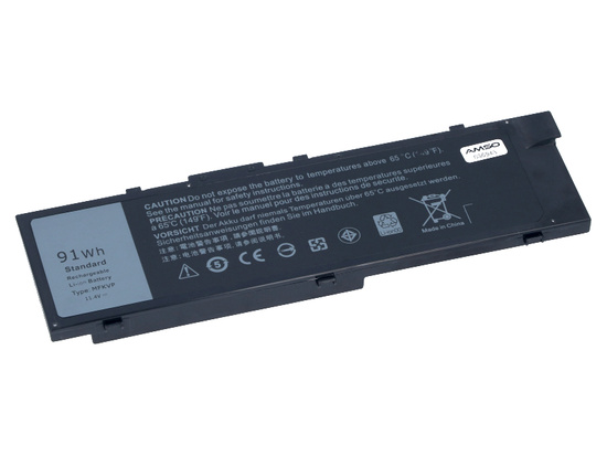 Baterie pro Dell Precision 7710 7520 7510 7720 M7510 M7710 11,4V 91Wh 7950mAh MFKVP