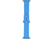 Nouveau bracelet en silicone GlacierX Synthwave bleu bleuet pour Apple Watch 38/40/41mm Bleu