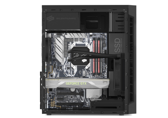 Настільний комп'ютер SilentiumPC Armis MSI B360M PRO-VDH i5-9400 6x2.9GHz 16GB 480GB SSD GTX 1650 4GB Windows 11 Home