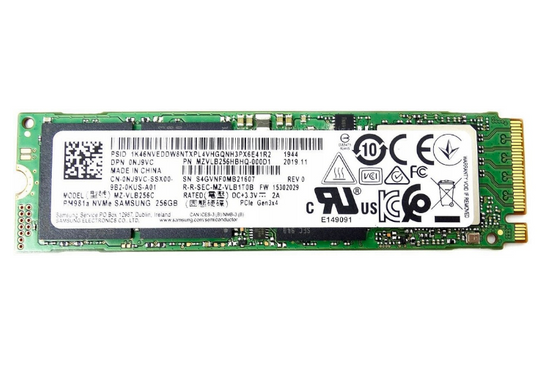 Unità Samsung PM981A SSD 256 GB NVMe M.2 PCIe