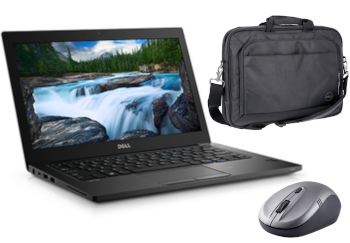 Touchscreen Dell Latitude 7280 i7-7600U 8GB 240GB SSD 1920x1080 Class A- Windows 10 Professional + Bag + Mouse