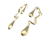 Pendientes Gota Dorados