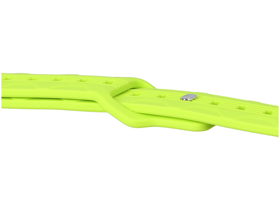 Correa para smartwatch GlacierX Silicone Wave Neon Lime para Apple Watch 38/40/41mm Limón.