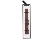 New strap for smartwatch GlacierX Classic Leather Brown 22mm