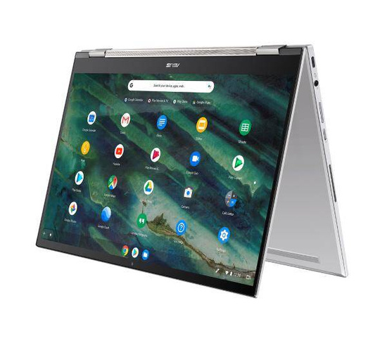 Touchscreen Asus Chromebook Flip C436F Aerogel Bianco i5-10210U 16GB 256GB 1920x1080 Nuovo Chrome OS