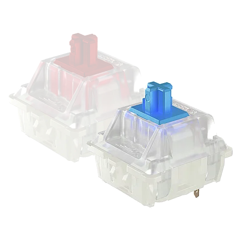 New Gaming Mechanical Keyboard Triadyn PLAY ELECTRA RGB Anti-Ghosting Blue Switches For Gamers White